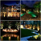 Solar-Powered Weatherproof & Adjustable Garden Spotlight