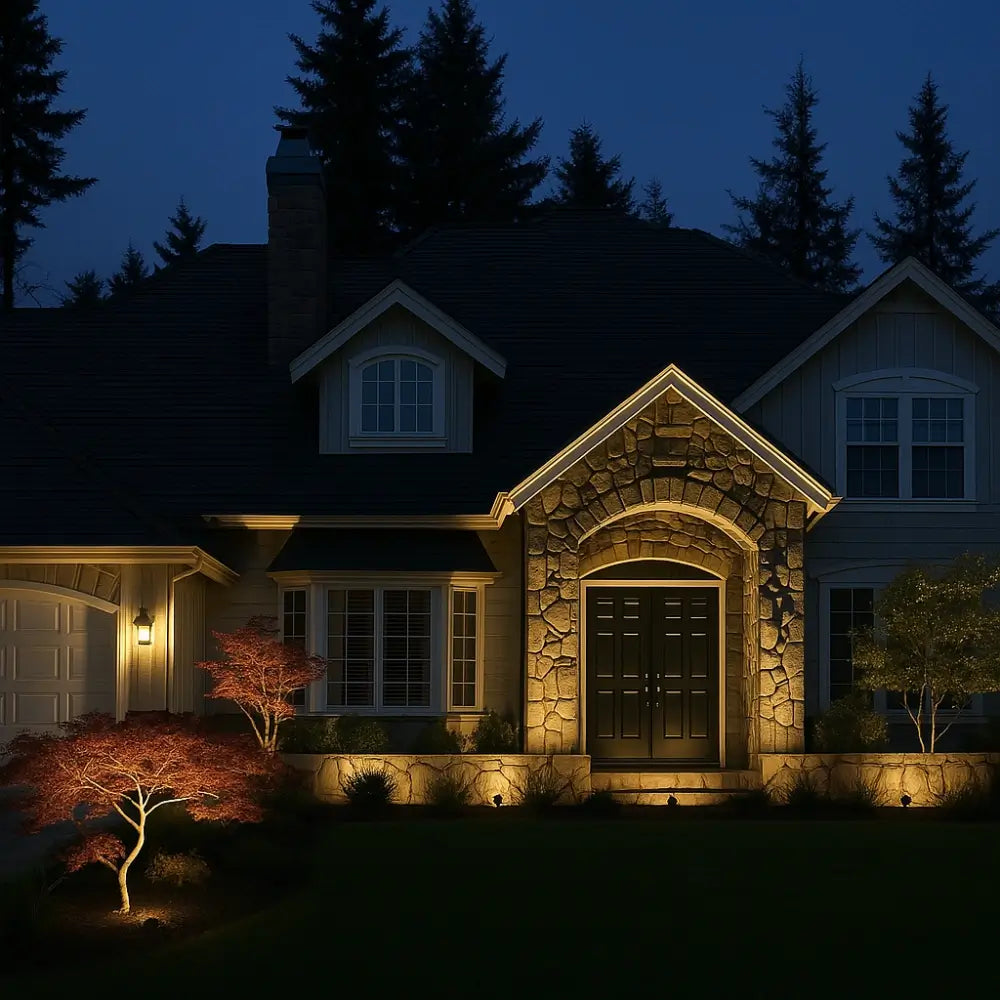 Solar-Powered Weatherproof & Adjustable Garden Spotlight