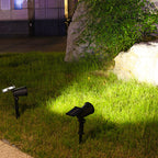 Solar-Powered Weatherproof & Adjustable Garden Spotlight