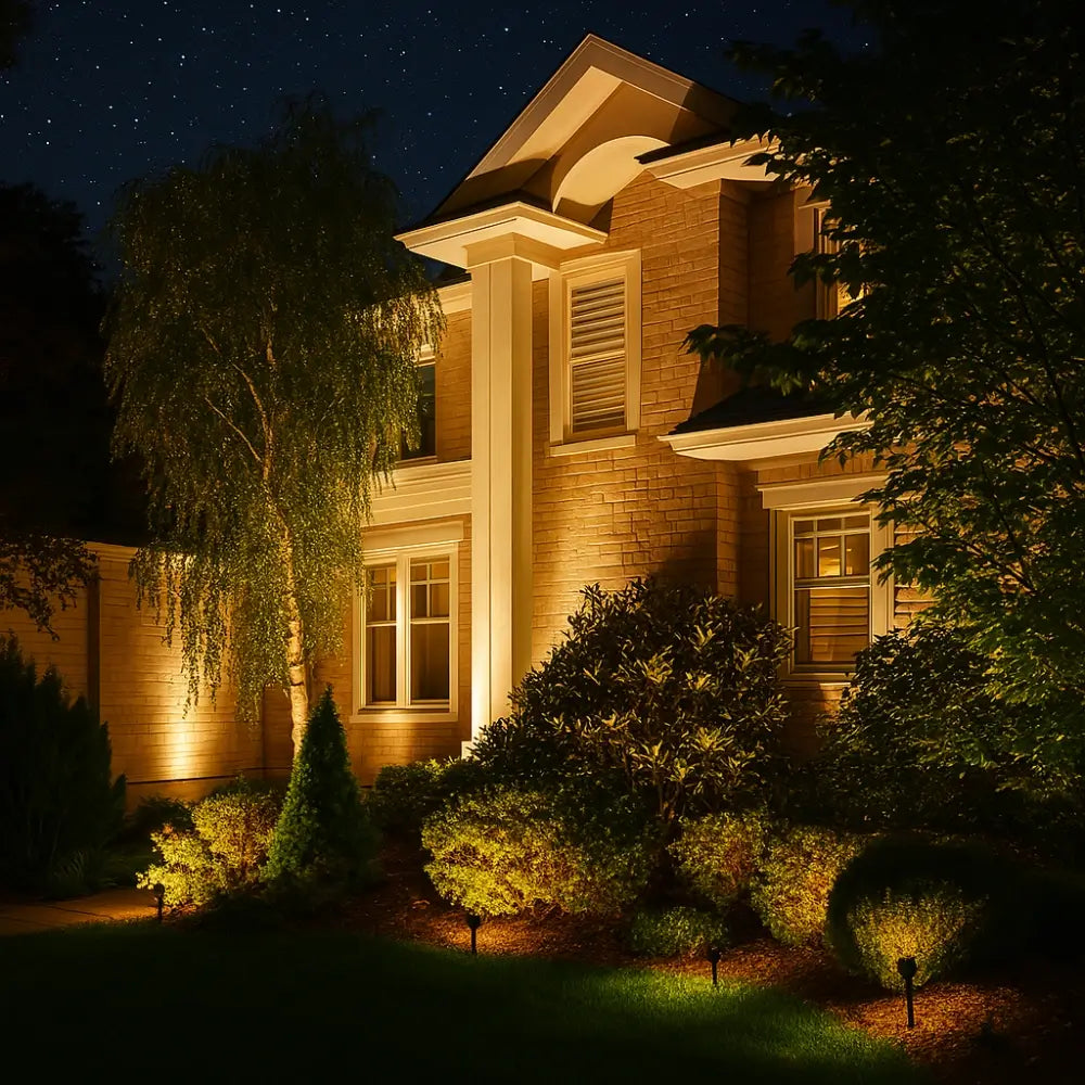 Solar-Powered Weatherproof & Adjustable Garden Spotlight