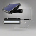 Solar-Powered Weatherproof Pull-Cord Pendant Light