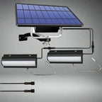 Solar-Powered Weatherproof Pull-Cord Pendant Light