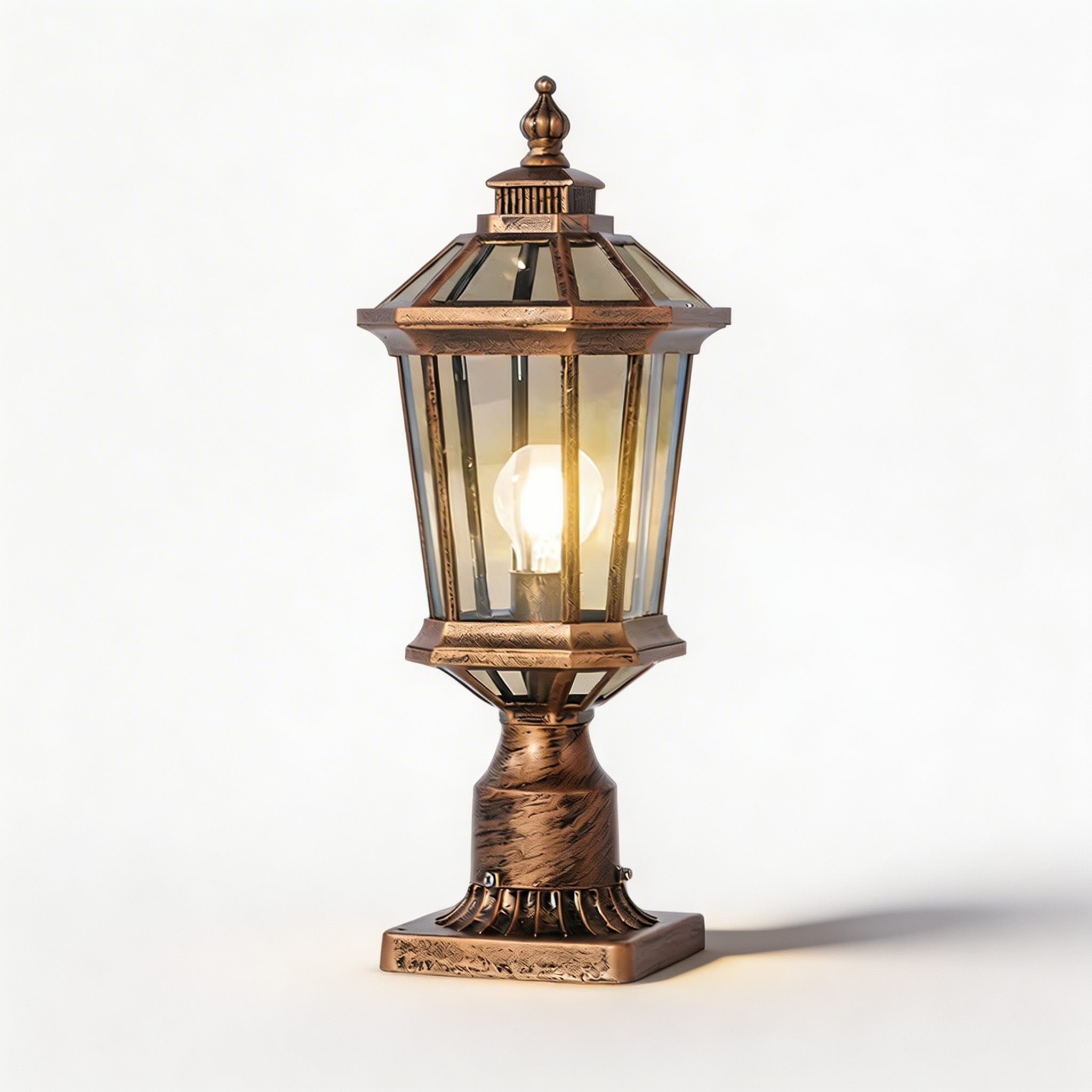 Solar Remote-Controlled Weatherproof Pillar Light