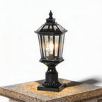 Solar Remote-Controlled Weatherproof Pillar Light