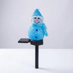 Solar Snowman Lawn Light Automatic Dusk Warm Glow