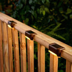 Solar Stair Lights Dusk-to-Dawn IP65 Waterproof