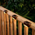 Solar Step Lights Dusk-to-Dawn LED Weather-Resistant