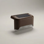 Solar Step Lights Dusk-to-Dawn Set of 8