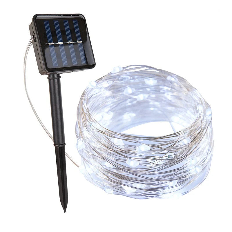 Solar String Lights LED Copper Wire Waterproof