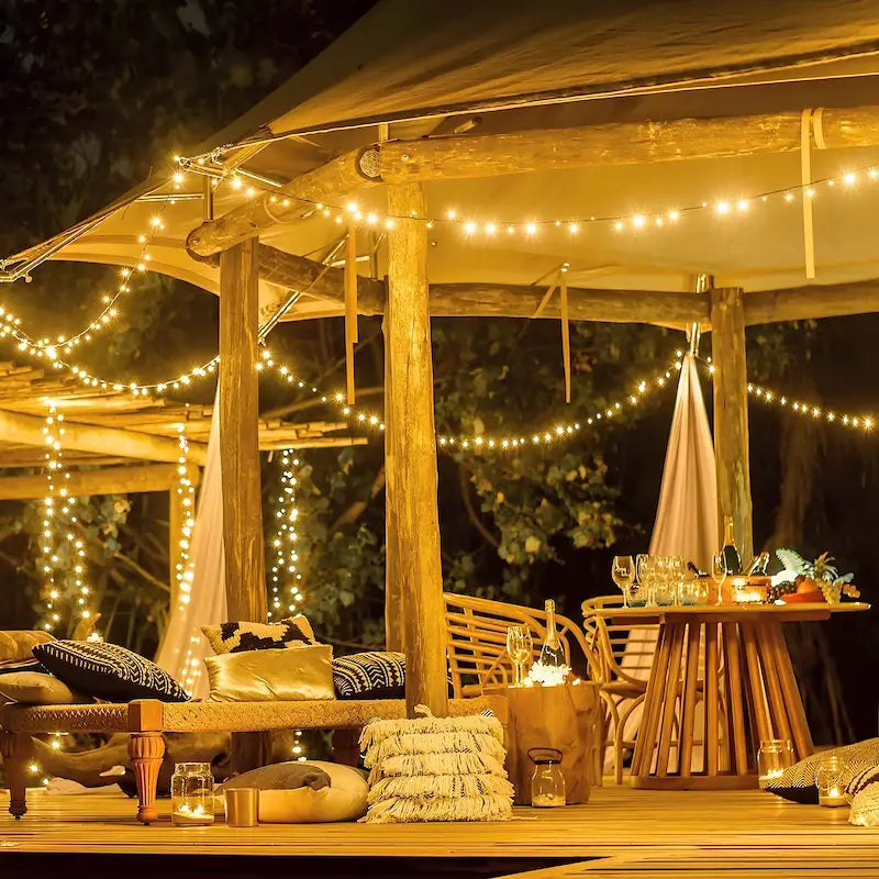 Solar String Lights LED Copper Wire Waterproof