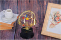 Solar System Model Five-Planet Hand-Operated Brass & Iron