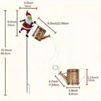 Solar Yard Light Cascading LED Weather-Resistant