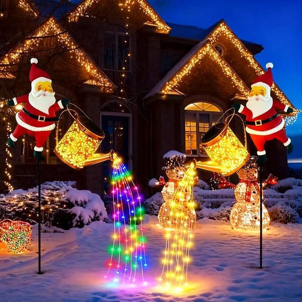 Solar Yard Light Cascading LED Weather-Resistant