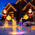 Solar Yard Light Cascading LED Weather-Resistant