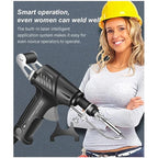 Soldering Gun Temperature-Controlled Integrated Wire Feeder Ergonomic Pistol Grip