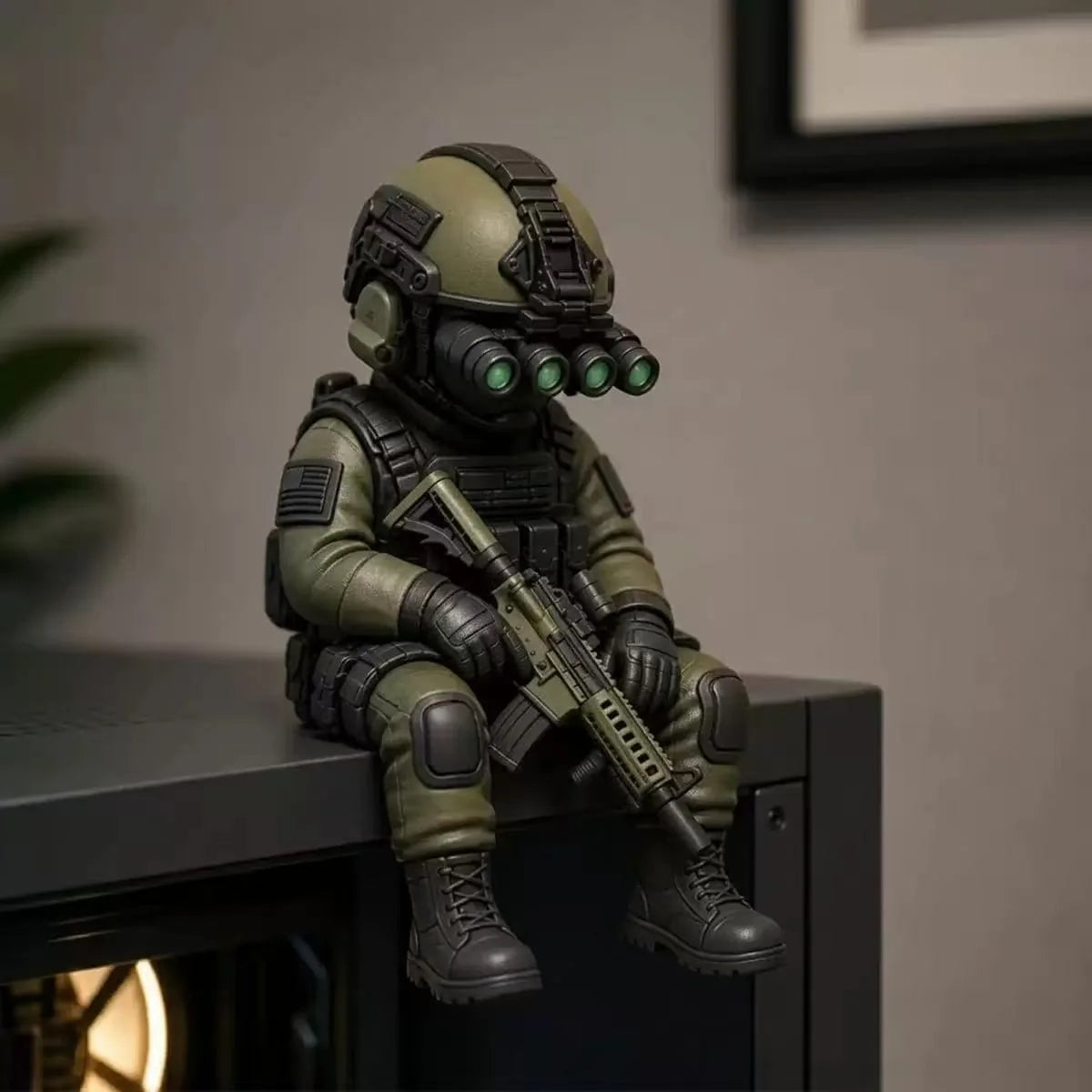 Soldier Figurine Realistic Detail & Durable Plastic