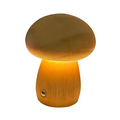 Solid Beechwood Touch-Dimmer Night Light (USB Rechargeable)