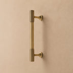 Solid Brass Antique Bronze Knurled Cabinet Hardware Set (Knobs & Pulls)