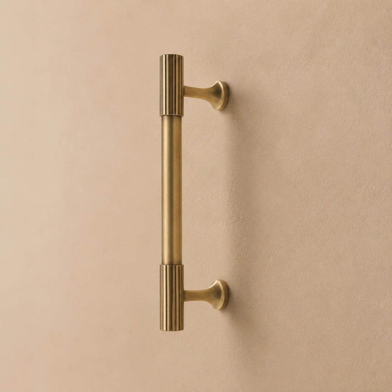 Solid Brass Antique Bronze Knurled Cabinet Hardware Set (Knobs & Pulls)