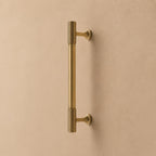 Solid Brass Antique Bronze Knurled Cabinet Hardware Set (Knobs & Pulls)