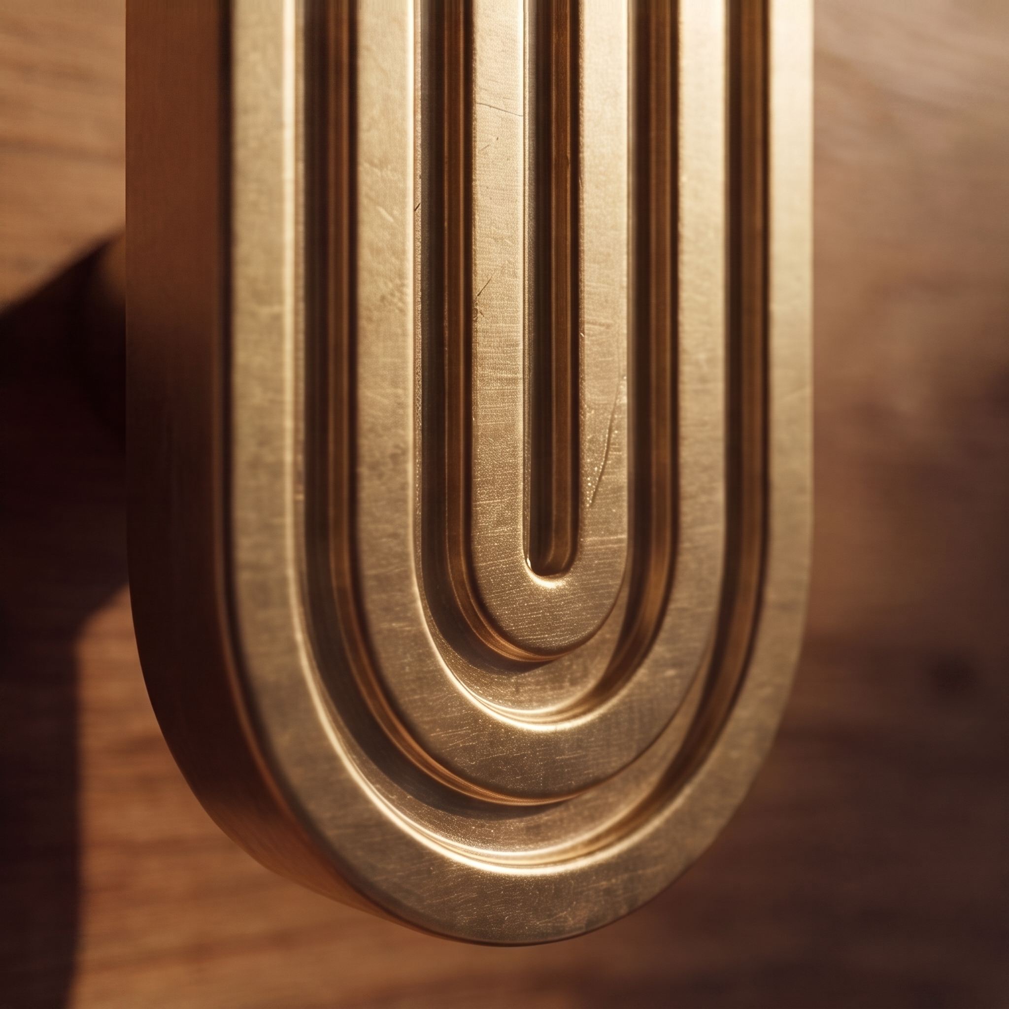 Solid Brass Art Deco Cabinet Knobs & Pulls (Multiple Sizes)
