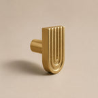 Solid Brass Art Deco Cabinet Knobs & Pulls (Multiple Sizes)