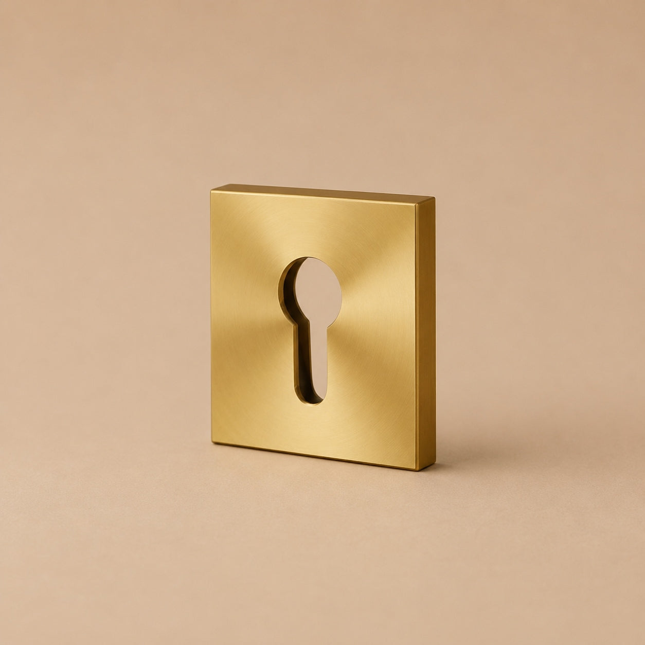 Solid Brass Knurled Grip Interior Door Handle Set (Privacy Lock)