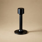 Solid Brass Rubber-Tip Door Stop (Dual Mount)