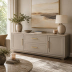 Solid Brass Textured Edge Cabinet Hardware Set (Knobs & Pulls)