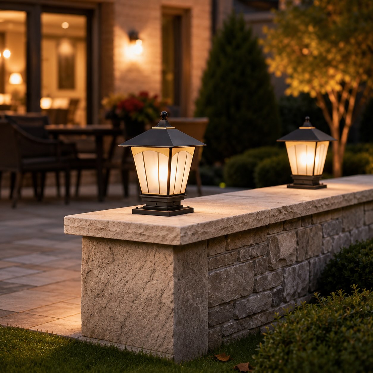 Solid Copper IP55 Outdoor Wall Light (E27 Compatible)
