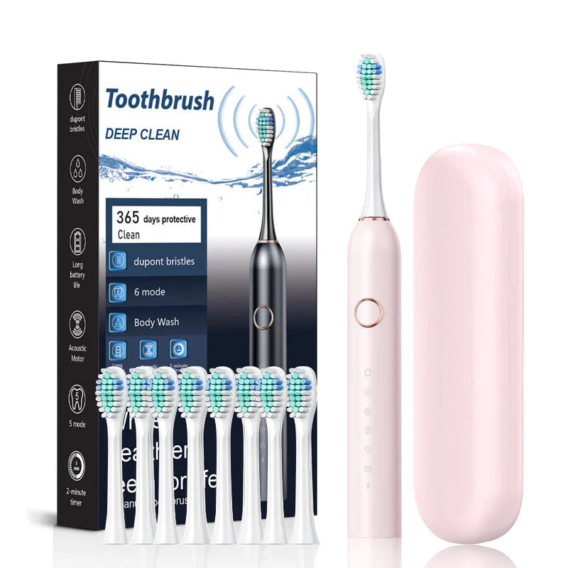 Sonic Electric Toothbrush 5 Modes & Built-In Timer