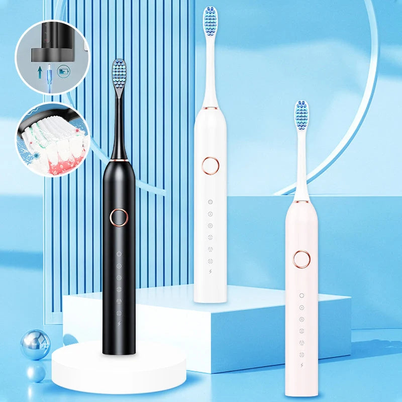 Sonic Electric Toothbrush 5 Modes & Built-In Timer