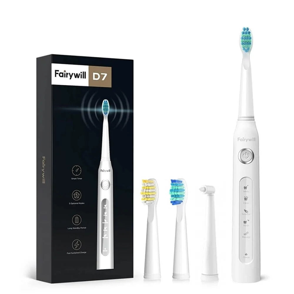 Sonic Electric Toothbrush Multiple Modes USB Rechargeable