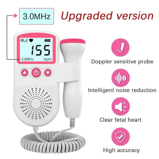 Sound Amplifier High-Sensitivity Sensor Rod Illuminated LCD