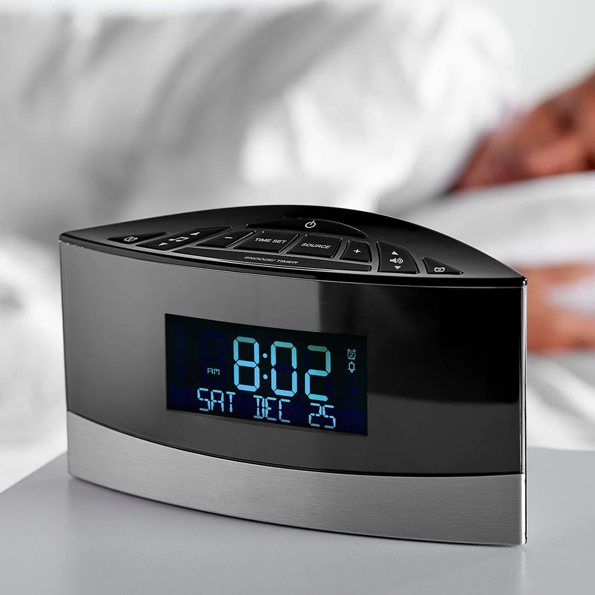 Sound Machine Alarm Clock 20 Sounds Dual Alarm