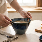 Soup Bowl Heat-Retaining Ceramic Deep Shape Two Handles