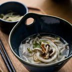 Soup Bowl Heat-Retaining Ceramic Deep Shape Two Handles
