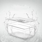 Sous Vide Container Clear Measurement Markings Fitted Lid