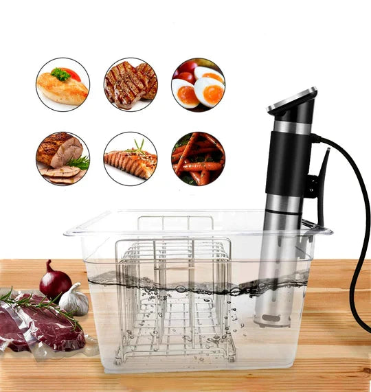 Sous Vide Container Transparent Measurement Scale Fitted Lid