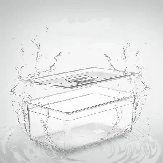 Sous Vide Container Transparent Measurement Scale Fitted Lid