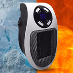 Space Heater 1500W Adjustable Thermostat & 12-Hour Timer