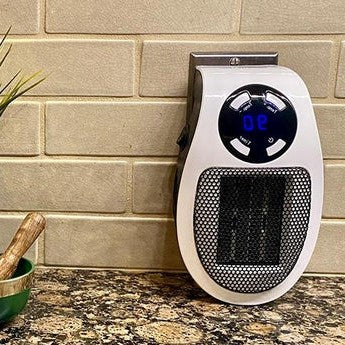 Space Heater 1500W Adjustable Thermostat & 12-Hour Timer