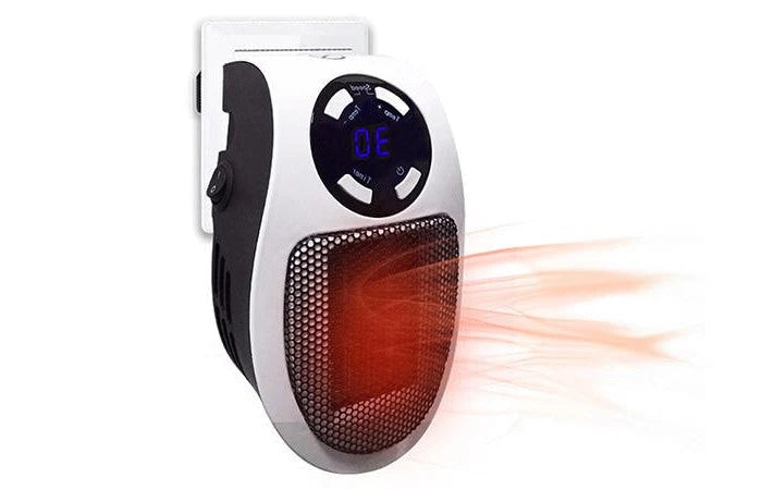 Space Heater 1500W Adjustable Thermostat & 12-Hour Timer