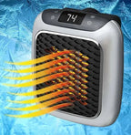 Space Heater Ceramic 800W Plug-In Wall-Mount Remote & Timer
