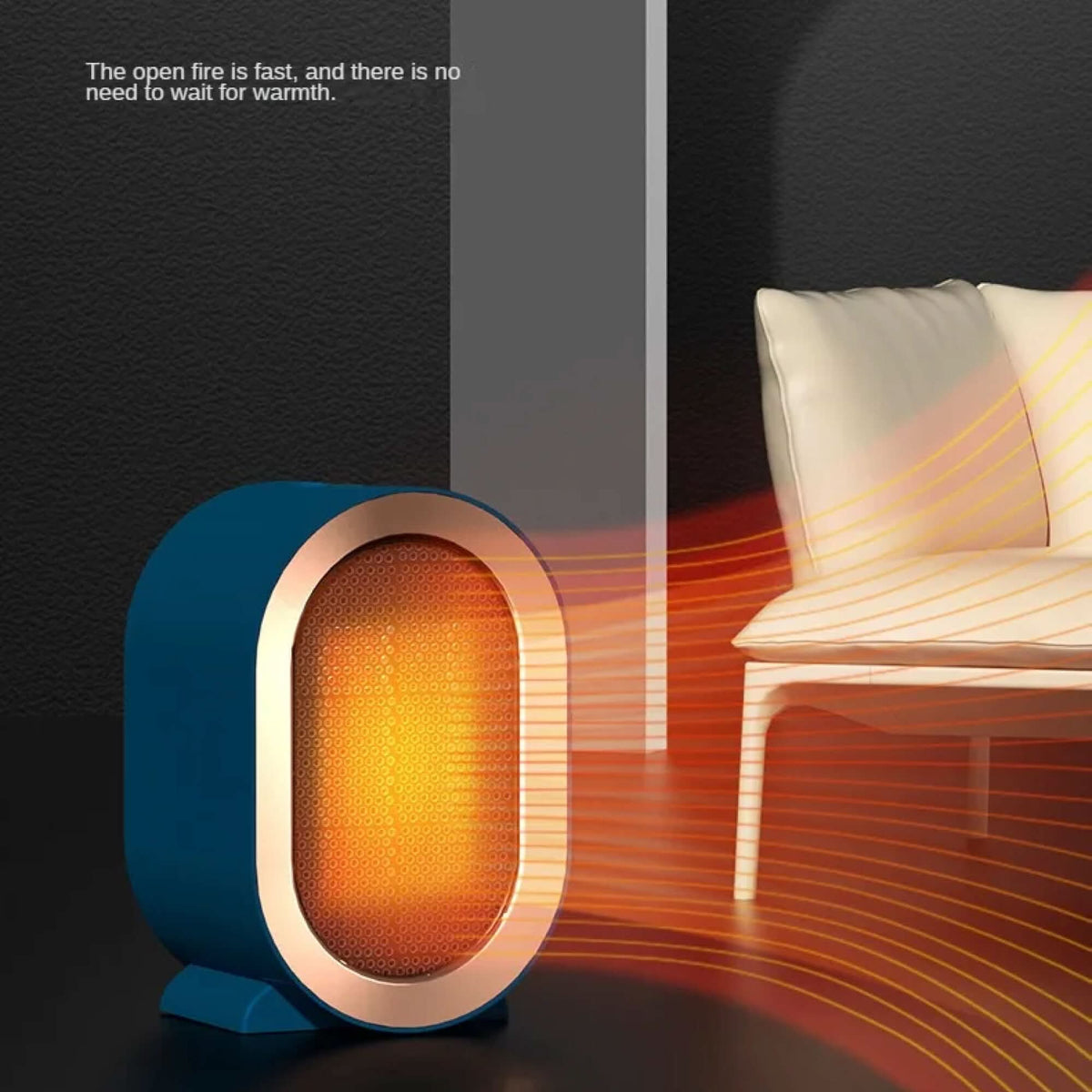 Space Heater Ceramic Quiet Energy-Efficient