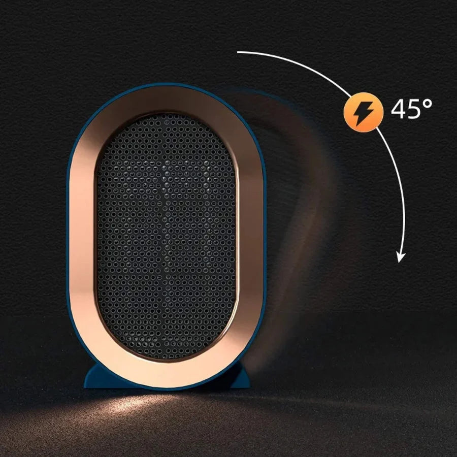 Space Heater Ceramic Ultra-Quiet For Small Rooms