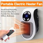 Space Heater Compact Energy-Saving Tip-Over & Overheat Protection