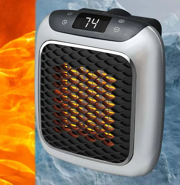 Space Heater Compact Quiet Overheat Protection & Auto Shut-Off