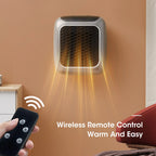 Space Heater Compact Tabletop Fast Heat & Quiet