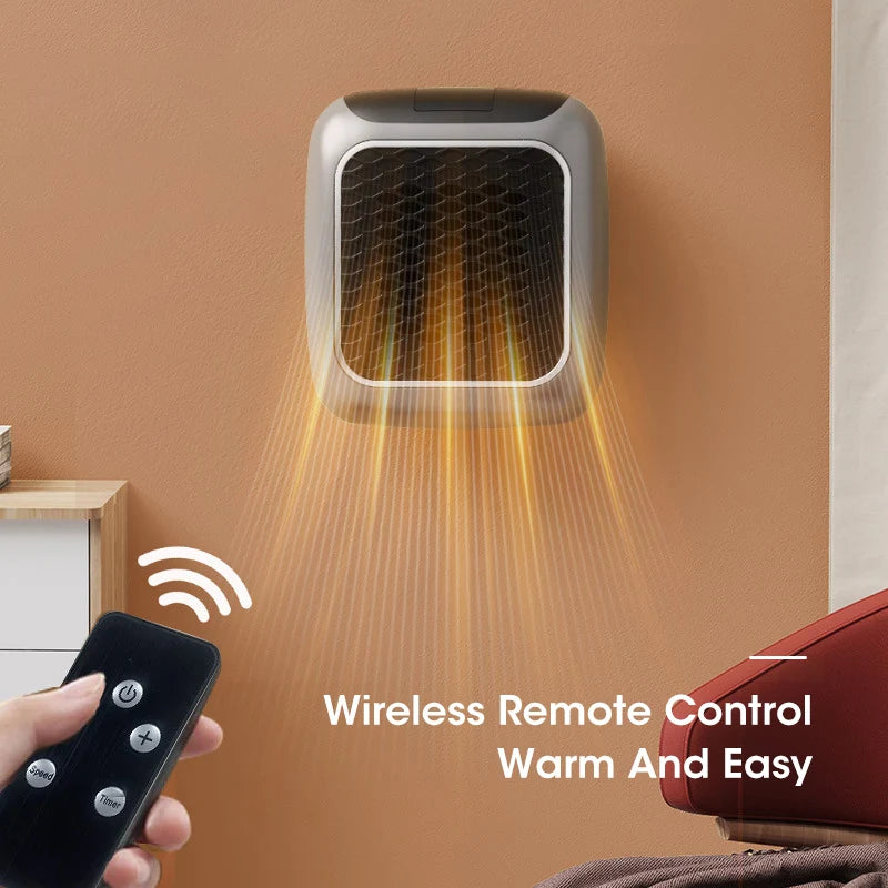 Space Heater Compact Tabletop Fast Heat & Quiet